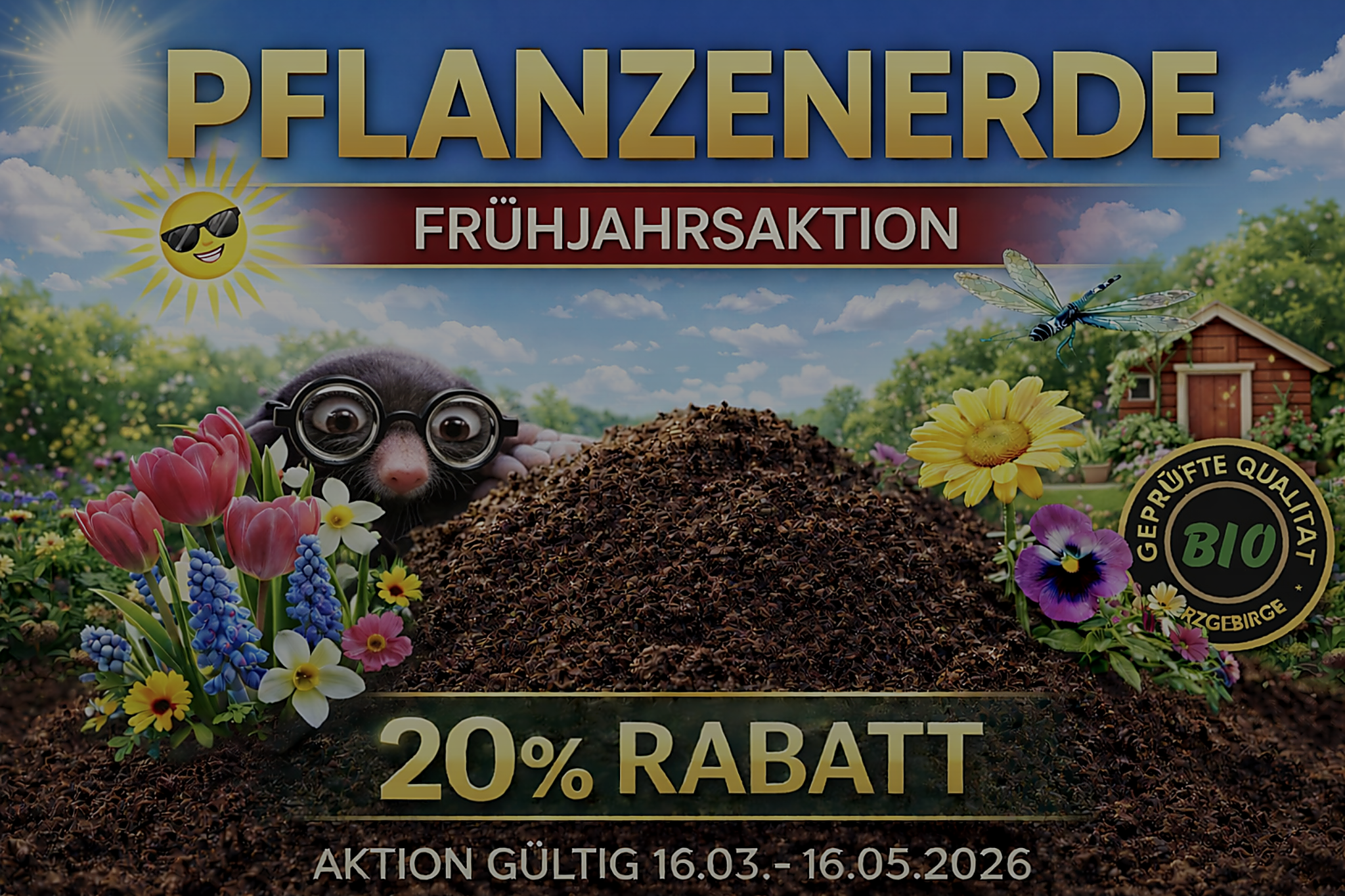 Pflanzenerde SUPER PREMIUM inklusive 20% Rabatt